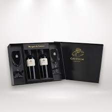 Gaudium de Marques Caceres Reserva 2012 75 cl. 2 botellas+Bomba vacio  Rioja