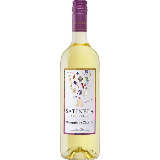 [E5N5P1-01] Rioja, Semidulce Satinela Marques de Caceres 75 cl.