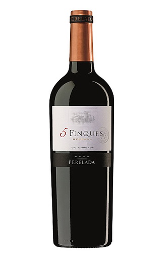 Empordá, 5 Fincas Perelada Tinto Reserva 2016 75 cl.