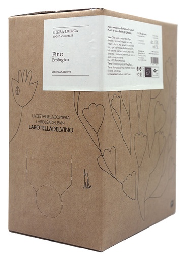 Piedra Luengo Bodegas Robles Verdejo Ecológico Box 5 L. Montilla-Moriles