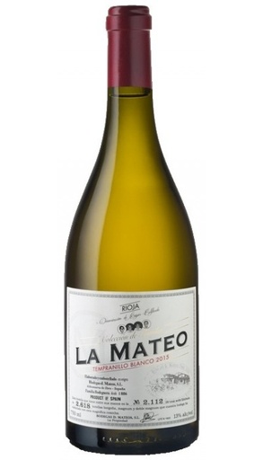 Rioja, Blanco La Mateo 2017 Magnum Templanillo Fermentado en Barrica