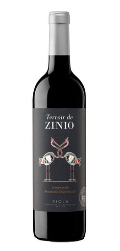 Rioja, Tinto Crianza Zinio Vendimia Seleccionada 2015 75cl.