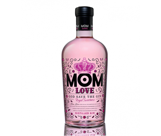 Gin Mom Love Fresa 39,5º 70 cl. Inglesa