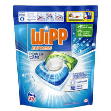 Detergente Lavadora Wipp Express Power 66 capsulas