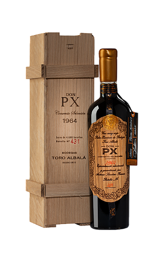 Montilla-Moriles, P.X. Don PX Convento Ginés Liébana 1943 Toro Albalá 75 cl. 15.5º