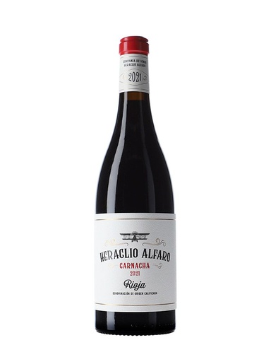 Rioja, Crianza Heraclio Alfaro 2021 75 cl.  100% Garnacha