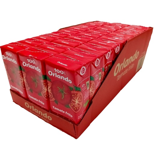 Tomate Orlando Frito brick 350 gr. Caja 27 u.