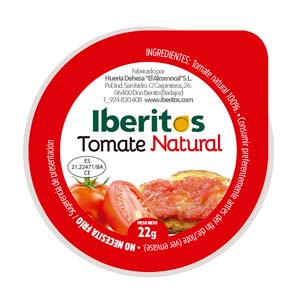 Iberito 45u.x22gr. Tomate Natural