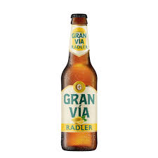 Cerveza Gran Vía Radler Tercios 24 u.