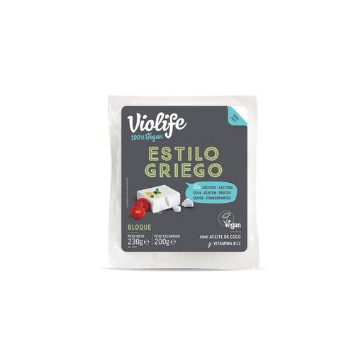 [91301429] Queso Griego Violife paq. 200 gr.