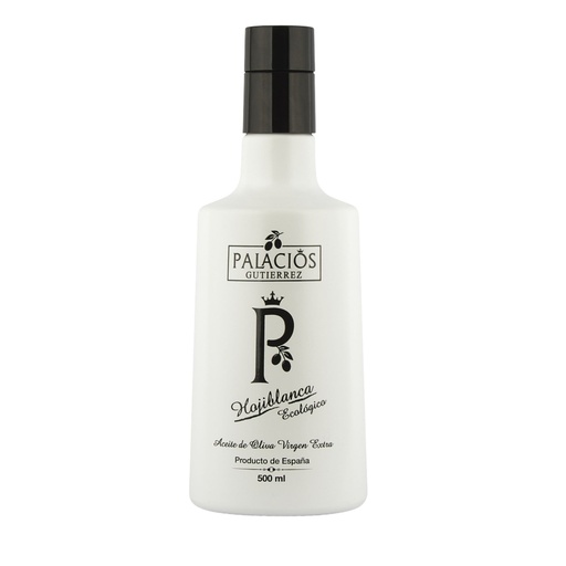 Aceite O.V.E. Palacios Gutierrez cristal 500 ml. Hojiblanca Ecologica