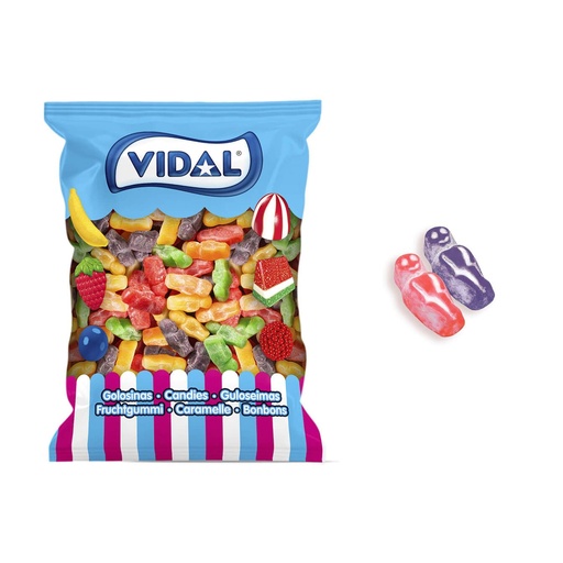 Gominolas Vidal 1kg. Jelly Babies