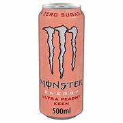Monster 12x500 ml. Ultra Zero Peachy Keen (Melocoton)