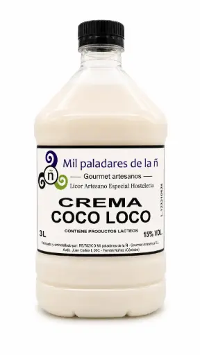 Coco Loco Concentrado 15º 3 L. Mil Paladares Ñ  