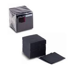 Servilleta Cocktail Mini 20x20 Liso Konny 100 u. Negra