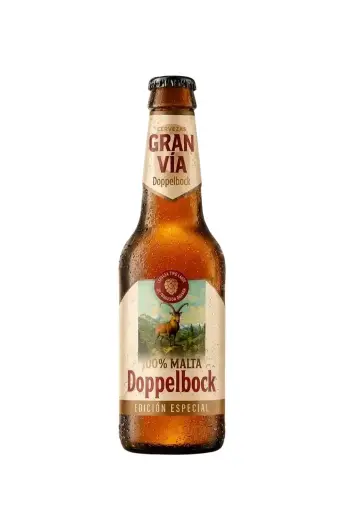Cerveza Gran Via Doppelbock Tercios 24 u. 7,5º 100% Malta