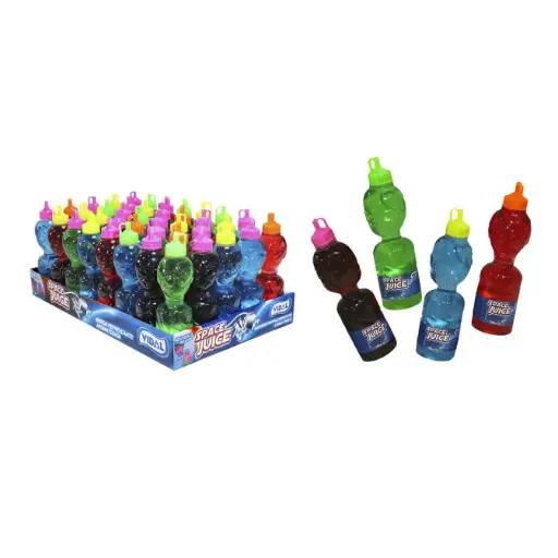 Gominola Botella Space Juice Vidal 40 unid. (07000)