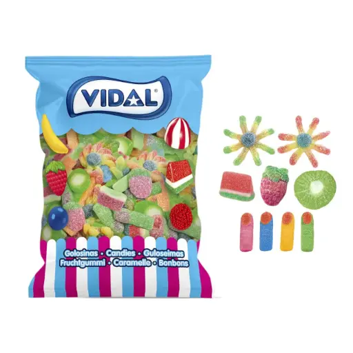 Gominolas Vidal 1 kg. Acida (45300)
